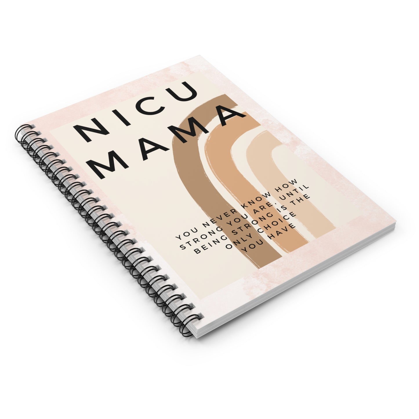 NICU Mama Spiral Notebook - Ruled Line